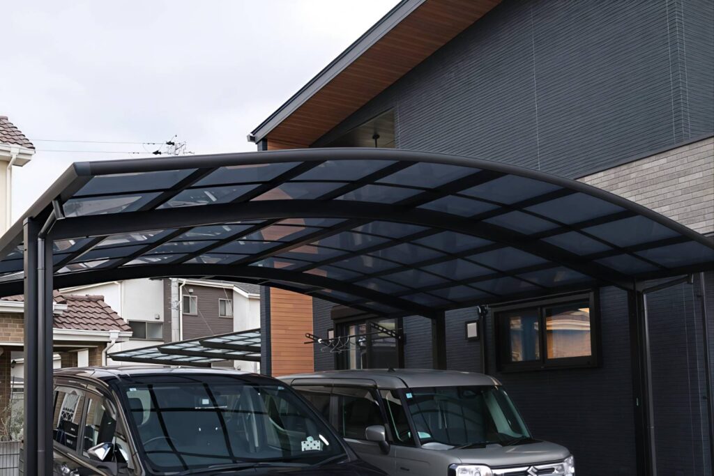 カーポート2台用
ブラック
